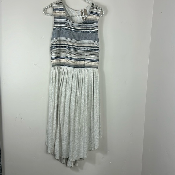 Anthropologie Dolan Left Coast Sabado Embroidered Fit & Flare Knit Dress S - Picture 3 of 8
